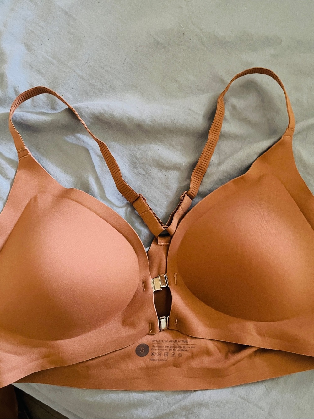 Front Closure Racerback Bra | Size Small | Like New - Picture 6 of 7